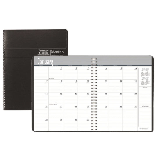 7530016935569 - SKILCRAFT 2027 Monthly Planner - NSN 7530-01-693-5569