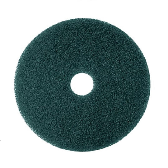 7910008209900 - AbilityOne - NSN8209900 - Floor Pad - Nylon - Scrubbing - 17" Diameter - Green Bx