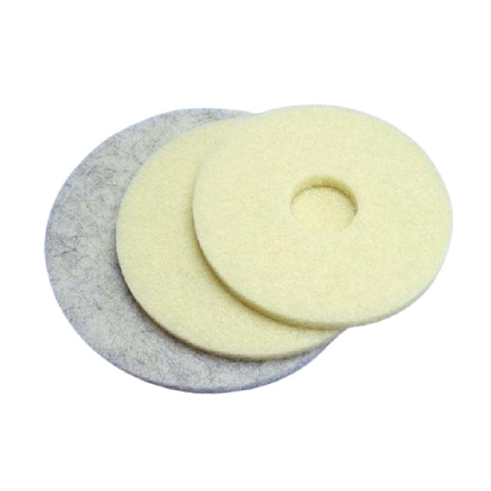 791000NIB0002 - AbilityOne - NSNNIB0002 - Floor Pad - Animal Hair - Burnishing - 13" Diameter - Gray