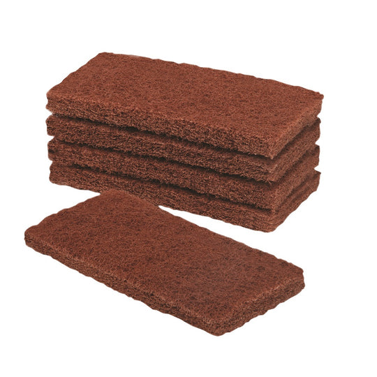 7910015124968 - AbilityOne - Baseboard Scrubber Kit Stripping Replacement Pads - Brown Bx