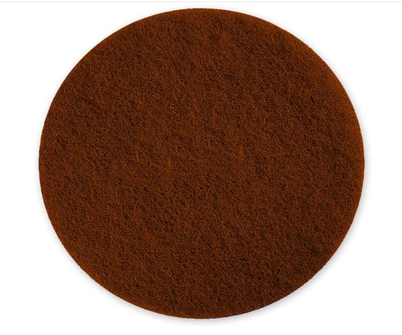 Skilcraft Floor Pad – Polyester – 21" Diameter - Red Buffing – NSN 7910-01-512-5940 / 7910015125940 CS