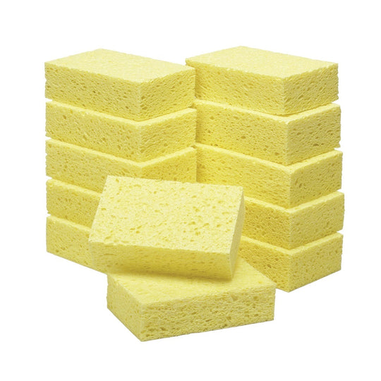 7920005598464 ABILITYONE UNCOMPRESSED COARSE-TEXTURED SPONGE, YELLOW BX