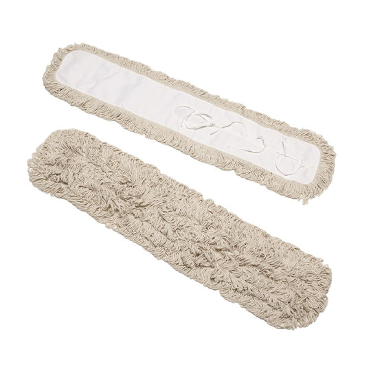 SKILCRAFT 100% Cotton Dust Mop Head – Fits 5" x 36" Frame – NSN 7920-00-998-2484 / 7920009982484