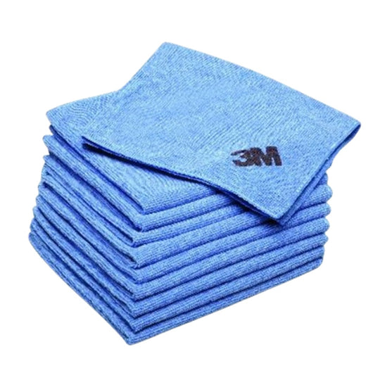 Skilcraft High Performance Microfiber Cleaning Cloth - Blue - 5-Pack - NSN 7920-01-482-6043 / 7920014826043