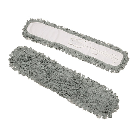 INHIBITOR ANTI-MICROBIAL DUST MOP HEAD, GREEN BX