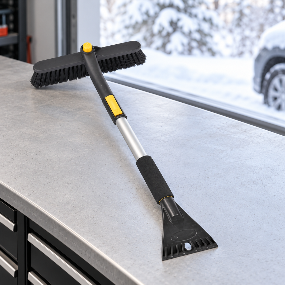 7920-01-725-8702 / 7920017258702 - Telescopic Snow Brush & Ice Scraper