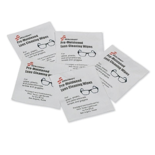 LENS CLEANING TOWELETTES, POCKET SIZED CS