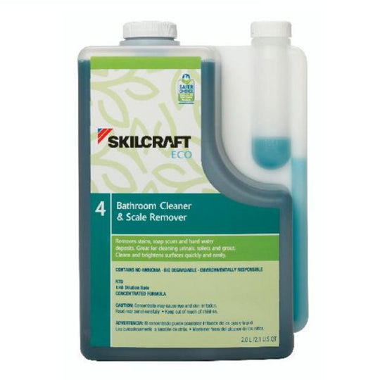 BATHROOM CLEANER, 2 LITER BOTTLE, TEAL EA