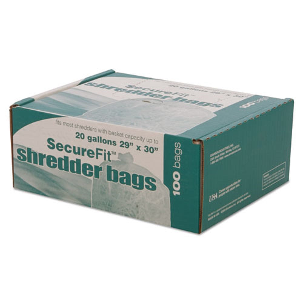 8105013994791 HEAVY DUTY SHREDDER BAGS, 20 GALLON CAPACITY CS