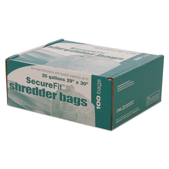 8105013994791 HEAVY DUTY SHREDDER BAGS, 20 GALLON CAPACITY CS