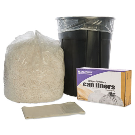 8105015171353 - PROPERFORMANCE CAN LINER, LINEAR LOW DENSITY, HEAVY DUTY, CLEAR  CS