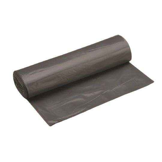 8105015171361 CORELESS ROLL CAN LINERS, LINEAR LOW DENSITY, MEDIUM, GRAY CS