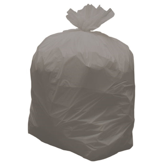 8105015171378 CORELESS ROLL TRASH LINERAR LOW DENSITY CAN LINERS, MEDIUM-DUTY, GRAY CS