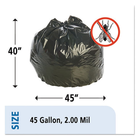 8105015346819 INSECT REPELLANT TRASH BAGS, BLACK  CS
