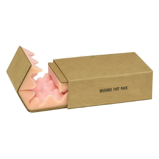 SLIDE PACK SHIPPING BOX, BROWN BX