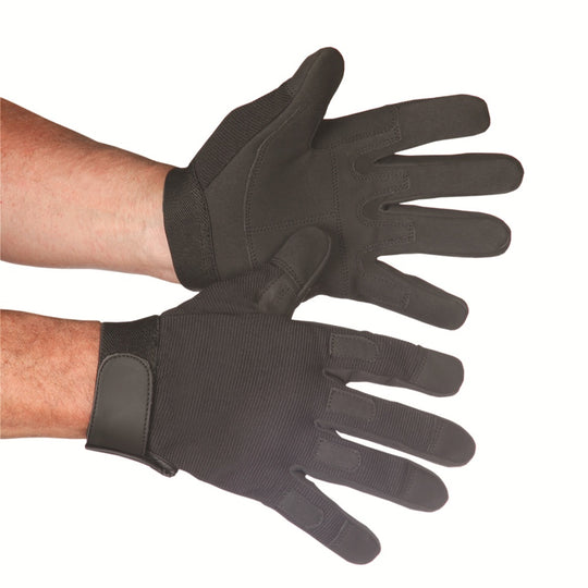 8415-01-497-5989 / 8415014975989 • Mechanics Gloves • Large • Black • Pair