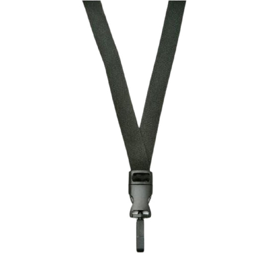 8455016130197 - BREAKAWAY 36"  NYLON  LANYARD, SWIVEL HOOK, BLACK PK
