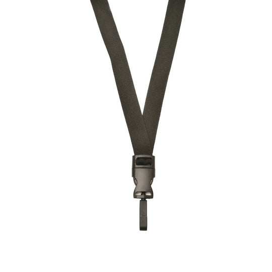 8455-01-613-0197 / 8455016130197 Neck Lanyard 36 Inch 3/4 Inch Strap Swivel Hook Black • Dozen • Case • Quote