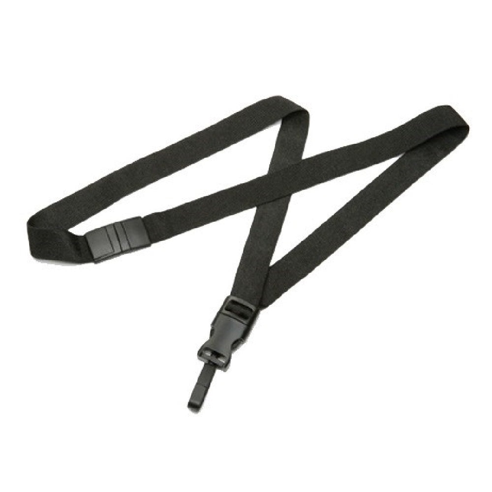 8455-01-613-0197 / 8455016130197 Neck Lanyard 36 Inch 3/4 Inch Strap Swivel Hook Black • Dozen • Case • Quote