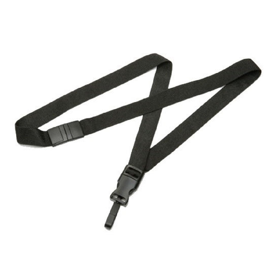 8455-01-613-0197 / 8455016130197 Neck Lanyard 36 Inch 3/4 Inch Strap Swivel Hook Black • Dozen • Case • Quote