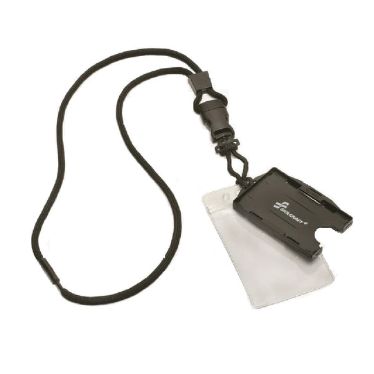 FLIGHT LINE, 36" LANYARD, BLACK EA