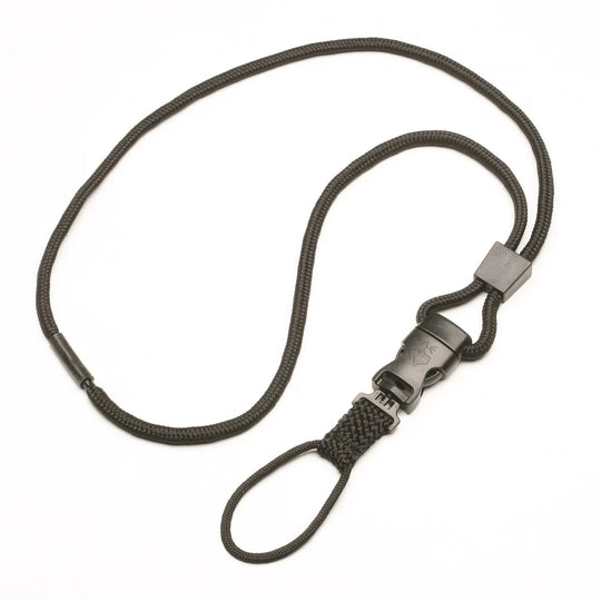 BREAKAWAY NECK LANYARD, PLASTIC LOOP FASTENER, 36" LONG, BLACK BX