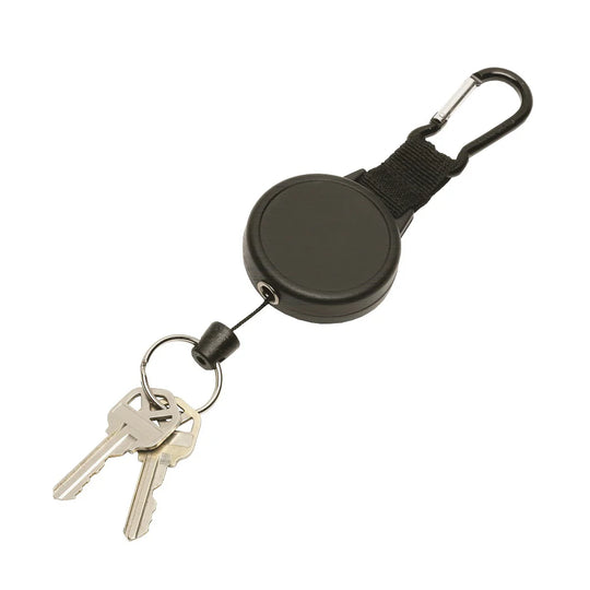 8455016926242 - Retractable Key Reel - Black Bx