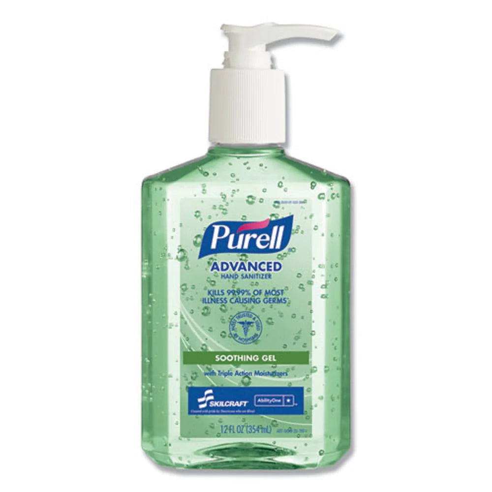 8520015223887 PURELL® SKILCRAFT® ADVANCED HAND SANITIZER SMOOTHING GEL, 12oz PUMP BTL EA