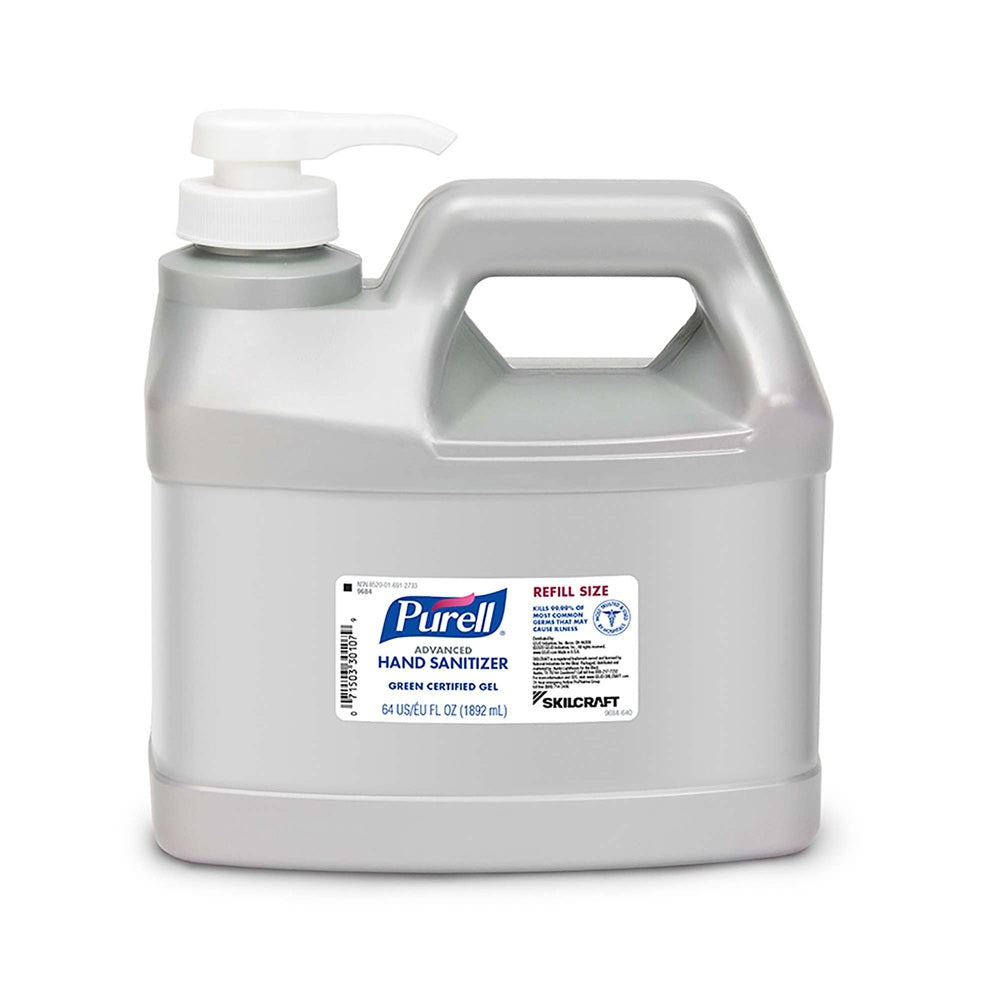 8520-01-691-2733 / 8520016912733 Advanced Instant Hand Sanitizer Gel 64 Oz • Each