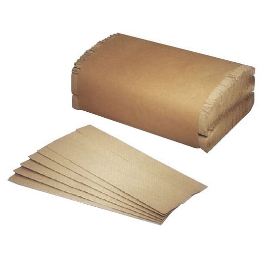 SKILCRAFT C-Fold Kraft Paper Towel - 10-1/4" x 4" - 12 Bundles/Box - NSN 8540-00-291-0392 / 8540002910392 CS