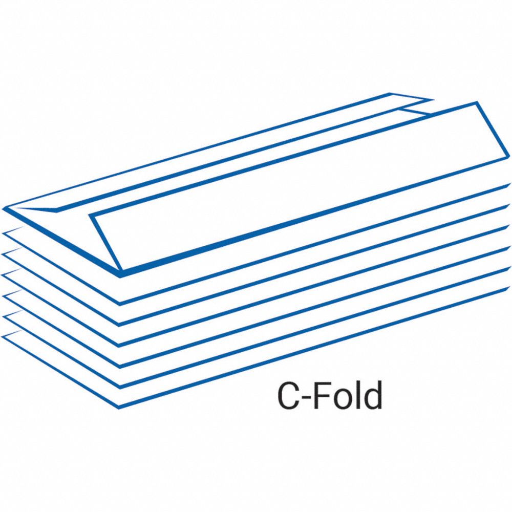 SKILCRAFT C-Fold Kraft Paper Towel - 10-1/4" x 4" - 12 Bundles/Box - NSN 8540-00-291-0392 / 8540002910392 CS