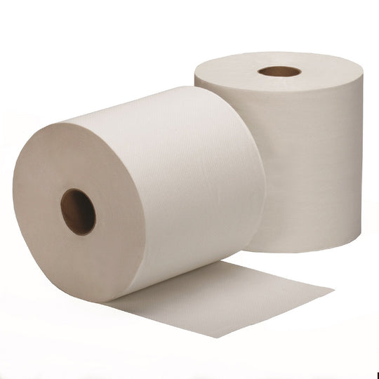 8540015923323 - CONTINUOUS ROLL PAPER TOWEL, WHITE BX