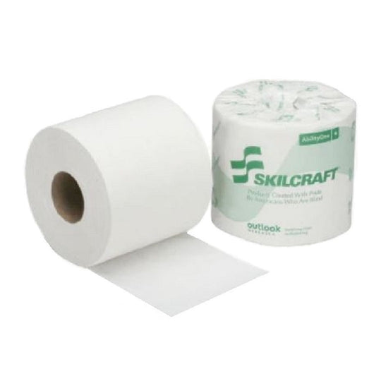 8540016912276 - 2-PLY TOILET TISSUE, SEPTIC SAFE - WHITE BX