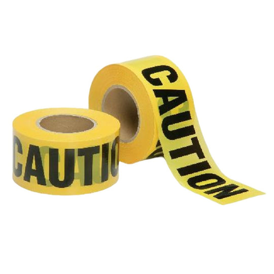 9905016134243 ABILITYONE NSN6134243 BARRICADE TAPE "CAUTION", PREMIUM GRADE, YELLOW EA