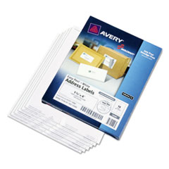 7530013025504 EASYPEEL LASER LABELS, WHITE CS