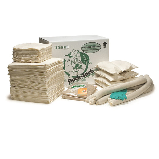 4235014570431 AbilityOne NSN4570431 Duck Sorb DIY 37 Gallon Spill Kit, Oil Only Ea