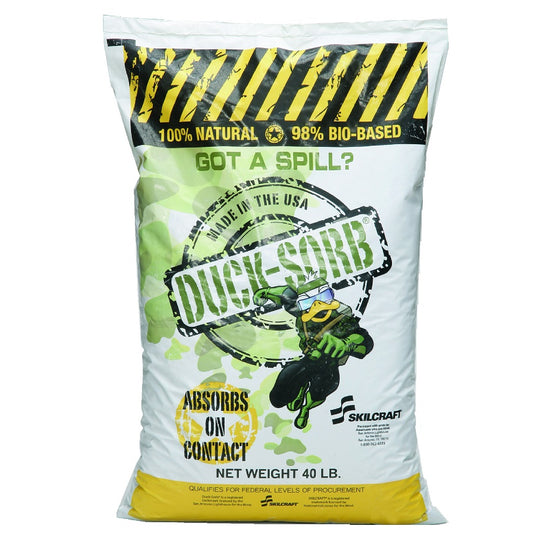 HAZARDOUS MATERIAL ABSORBENT 40 LB EA