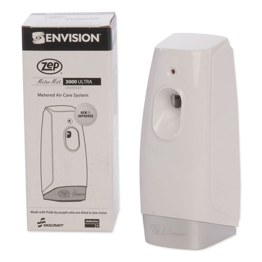 4510014264187 AbilityOne NSN4264187 Zep Meter Mist 3000 Ultra Dispenser - Meter Mist Dispenser - Gray