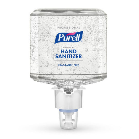 PROFESSIONAL ADVANCED HAND SANITIZER FRAGRANCE FREE GEL - 2/CARTON