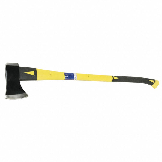 5110015986425 AbilityOne NSN5986425 Axe, 3.5 lb, Michigan Style, Single Bit, 36" Fiberglass Handle Bx