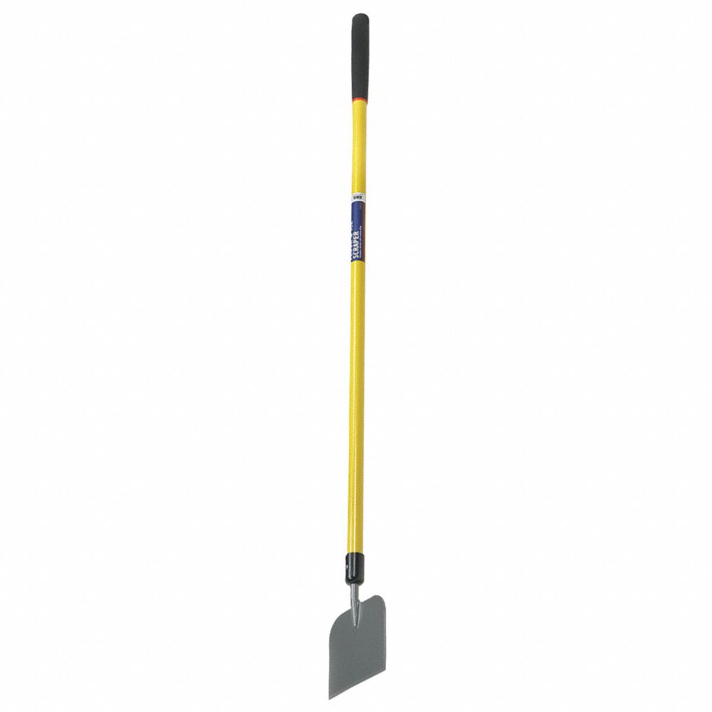 5110016117561 AbilityOne NSN6117561 Scraper, Ice/Floor, Steel Head, Industrial Grade, 49" Fiberglass Handle, Cushioned-Grip Bx