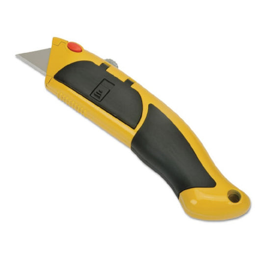 5110016217915 AbilityOne NSN6217915 Utility Knife, Retractable, Cushion Grip, Ergonomic, Heavy Duty, 2 pt  Blade Bx