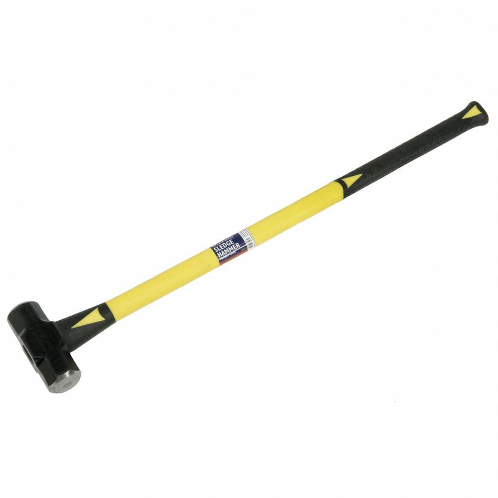 5120009006095 AbilityOne NSN9006095, Hammer, 6 lb, Sledge, Double-Faced, 32" Fiberglass Handle, Cushioned Grip Ct