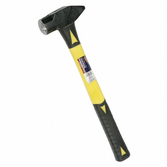 5120009020092 AbilityOne NSN9020092 Cross Peen Hammers - 2 lb Head - 16" Fiberglass Cushioned Grip Handle Ct