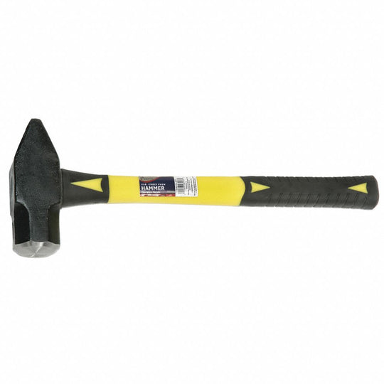 5120009020093 AbilityOne NSN9020093 Cross Peen Hammers, 4 lb Head, 16" Fiberglass Cushioned Grip Handle Ea