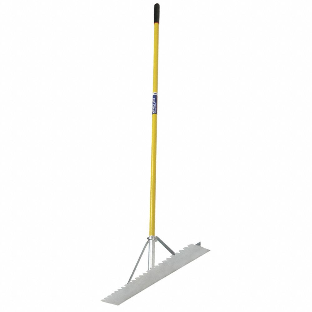 5120016118052 AbilityOne NSN6118052 Asphalt Lute, Aluminum Head, Industrial Grade, 67" Fiberglass Handle, Cushion-Grip Bx