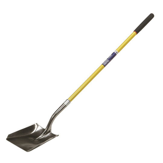 5120016118054 AbilityOne NSN6118054 Shovel, Square Point, Open Back, Industrial Grade, 48" Fiberglass Handle, Cushioned Grip Bx