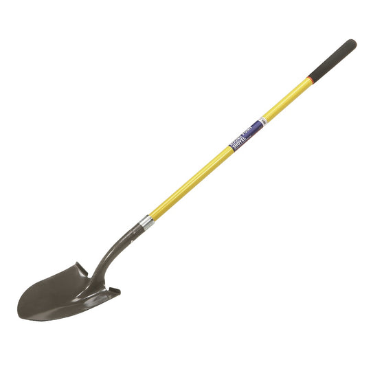 5120016118059 AbilityOne NSN6118059 Shovel, Round Point, Closed Back, Industrial Grade, 48" Fiberglass Handle, Cushioned Grip Bx