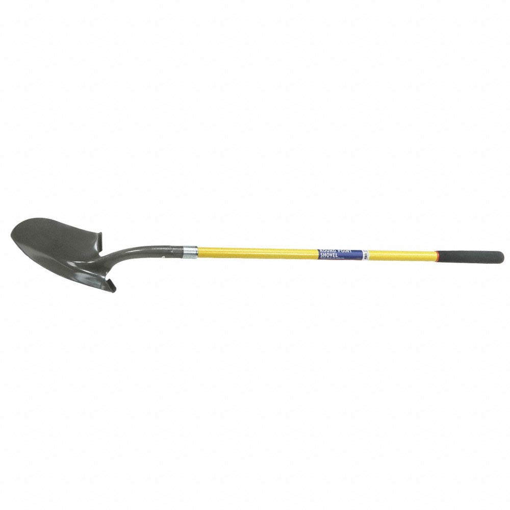 5120016118059 AbilityOne NSN6118059 Shovel, Round Point, Closed Back, Industrial Grade, 48" Fiberglass Handle, Cushioned Grip Bx