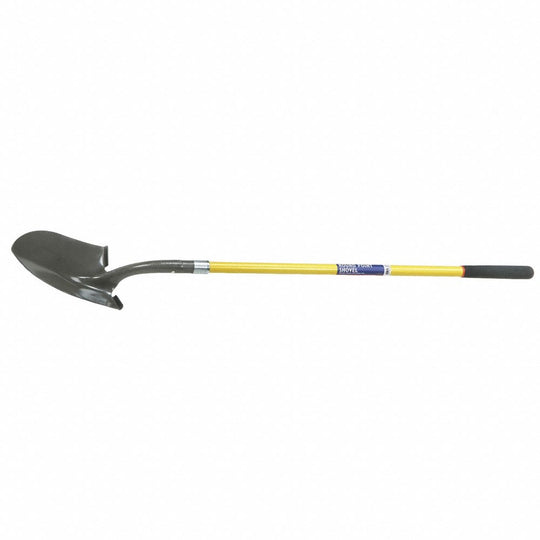 5120016118059 AbilityOne NSN6118059 Shovel, Round Point, Closed Back, Industrial Grade, 48" Fiberglass Handle, Cushioned Grip Bx